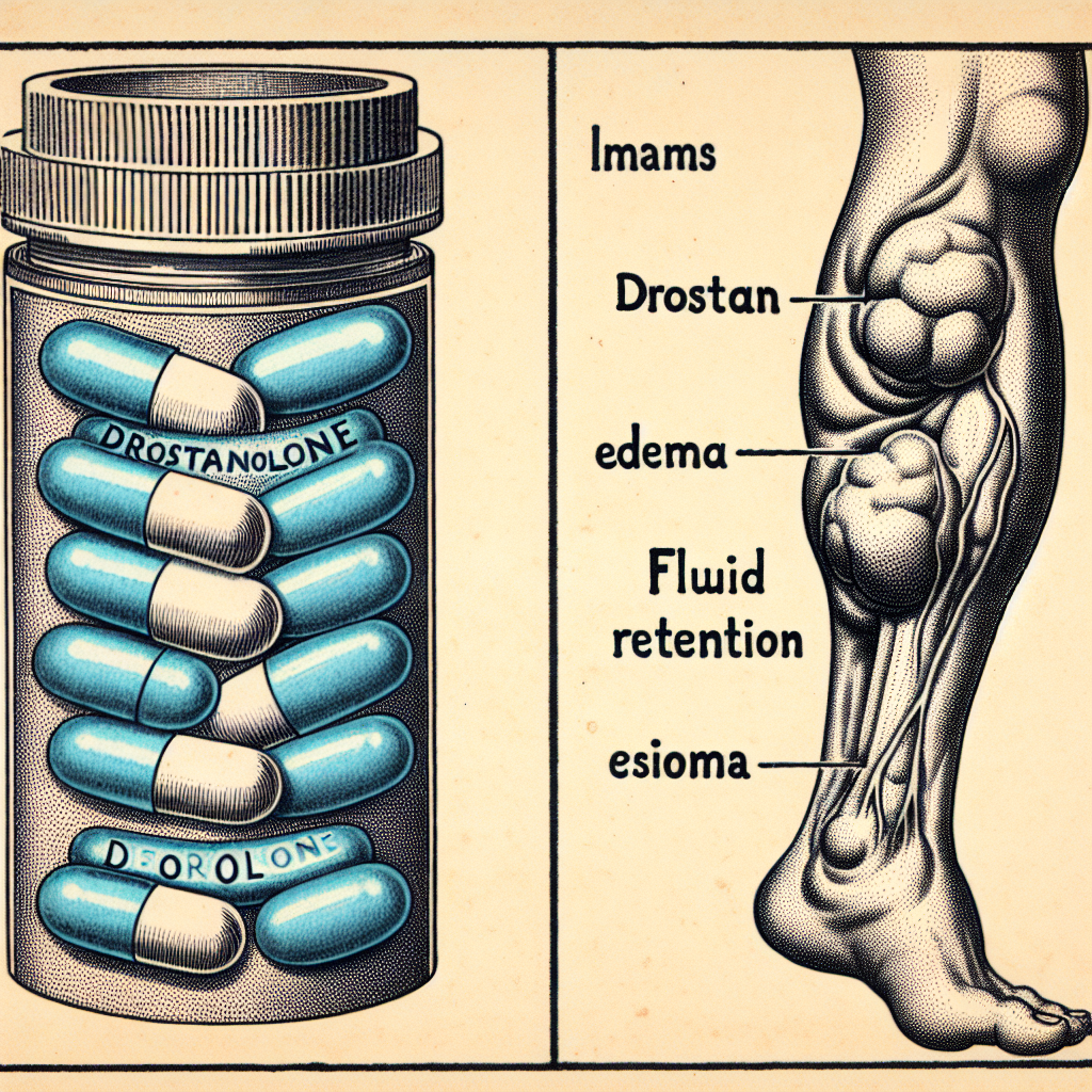 Drostanolone pastillas y edema: cómo diferenciar retención vs. problema serio