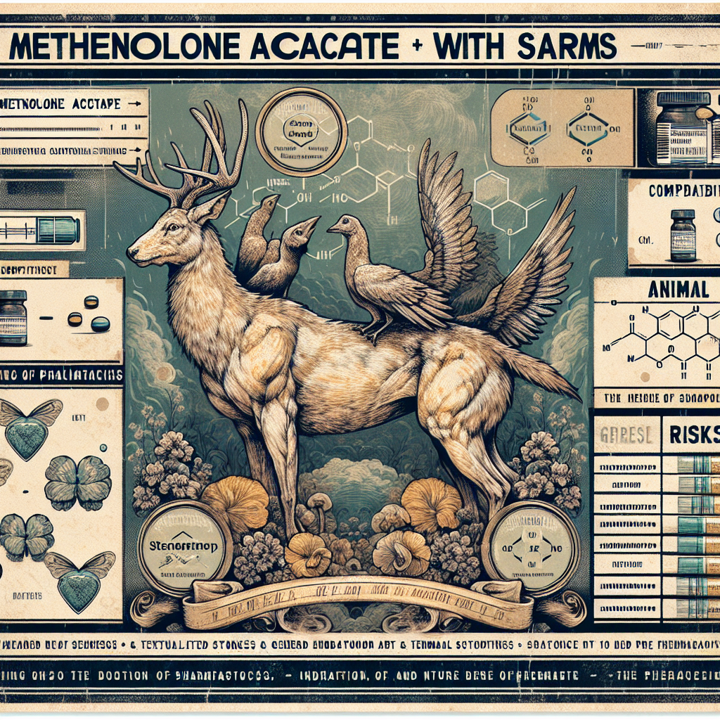 Acetato de metenolona con SARMs: compatibilidad y riesgos generales